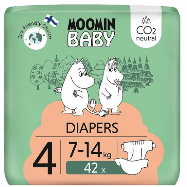 Muumi Maxi 4, 7-14 kg, 42 ks.