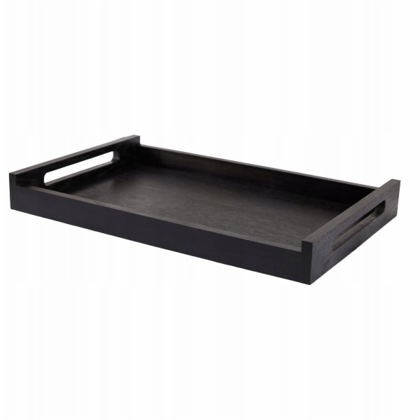 STRATOS Černý číšnický podnos