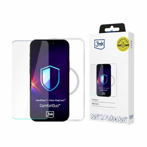Adidas Průhledný kryt 3MK ComfortDuo MagCase pro Apple iP...