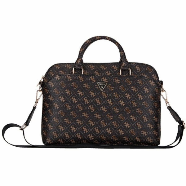 Taška Guess New 4G zip Pocket Triangle Logo 15 černá