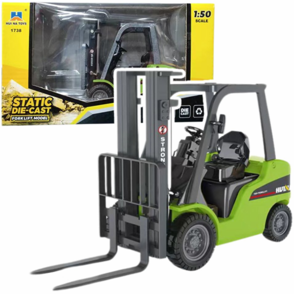 HUINA&nbsp;Kovové&nbsp;vidle&nbsp;pro&nbsp;vysokozdvižný&nbsp;vozík&nbsp;Green&nbsp;1:50