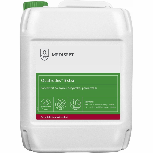 Medisept Quatrodes Extra - Koncentrát pro čištění a dezin...