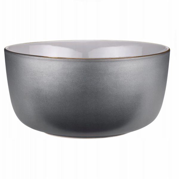 Verlo Porcelánová miska TIME, průměr 22 cm, grafitově šedá