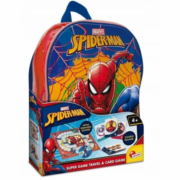 Lisciani Batoh SPIDERMAN s hrou a kartami