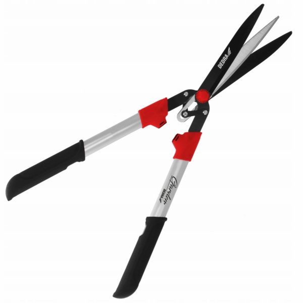 Dedra Nůžky na živý plot, 3 nože, rovný řez, ozubené kolo