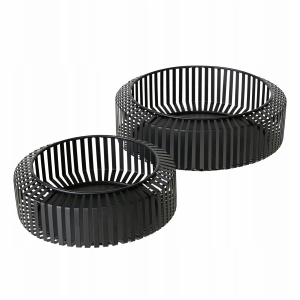 Dekorativní&nbsp;kovové&nbsp;misky&nbsp;VIKI,&nbsp;2&nbsp;ks.&nbsp;O&nbsp;24-30&nbsp;cm