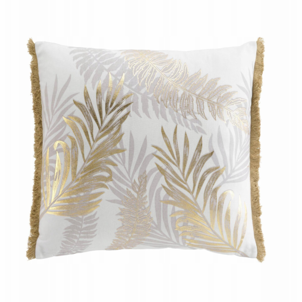 Douceur d`Interieur Dekorativní polštář se zlatým vzorem ...