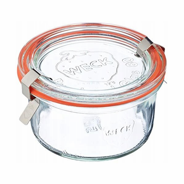 Weck Tulipové dózy 370 ml (6 ks), pokojové, ušní, zap x2