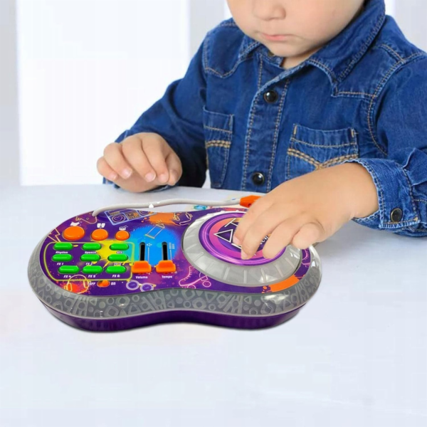 Gotel Q17C PODSVÍCENÁ DJ HUDEBNÍ PULTOVÁ KONZOLA