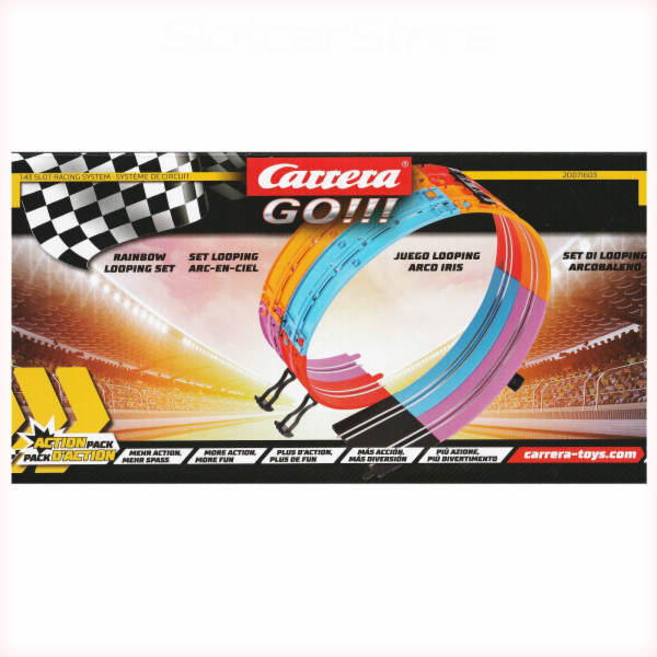 Carrera 71603 Sada pro smyčkování Rainbow GO