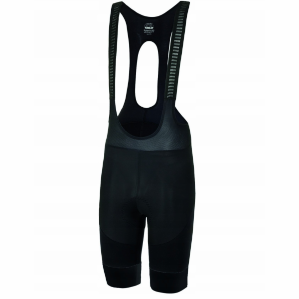 RH+ Kraťasy Vortice s laclem ČERNÁ/REFLEXNÍ - L