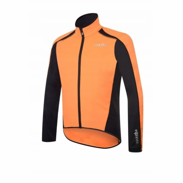 zeroRH+ Prime EVO SVĚTLE ORANŽOVÁ/ČERNÁ cyklistická bunda...