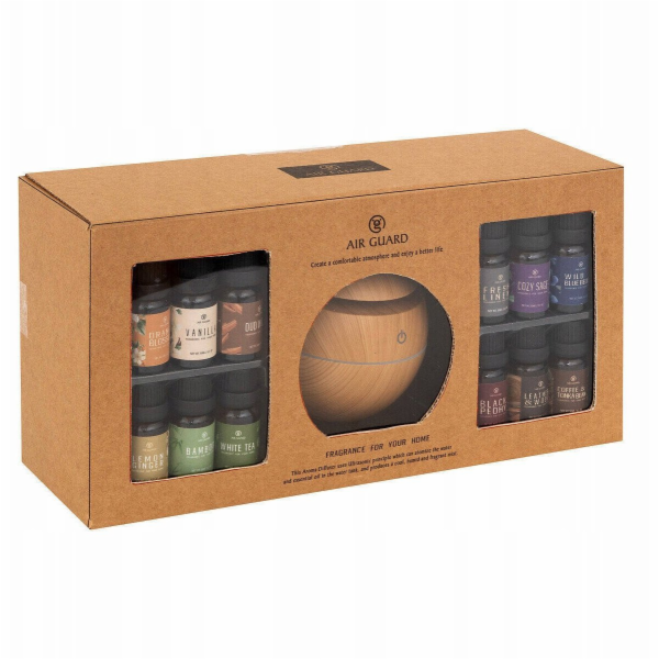 GIRO difuzér esenciálních olejů + 12 vonných olejů