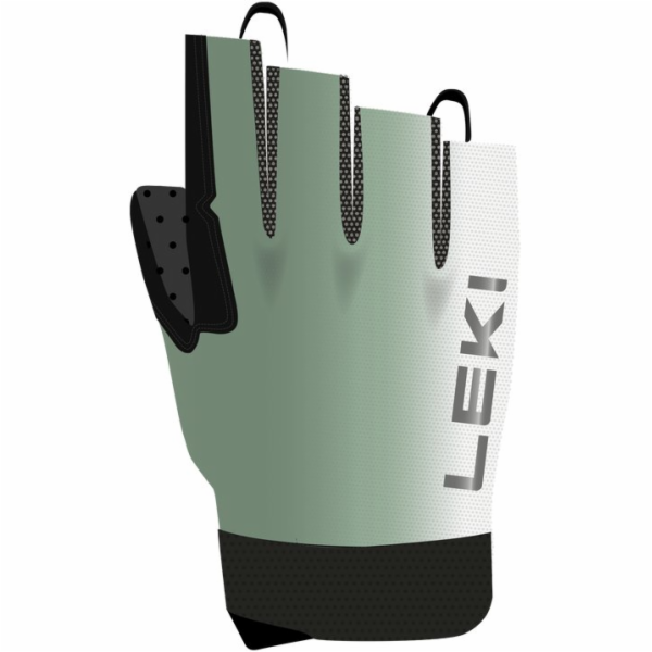 Leki Rukavice Nordic Active kouřově zeleno-bílé 8.0