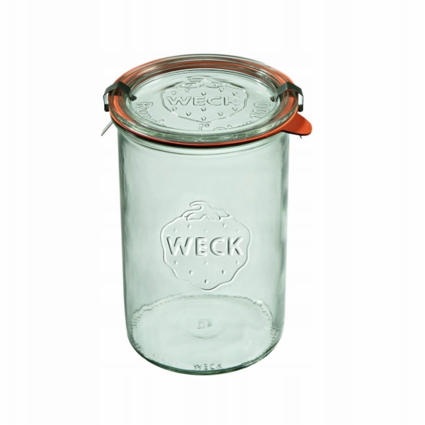 Weck Válcová nádoba 1000 ml (6 ks), pokojová, ušní, x2