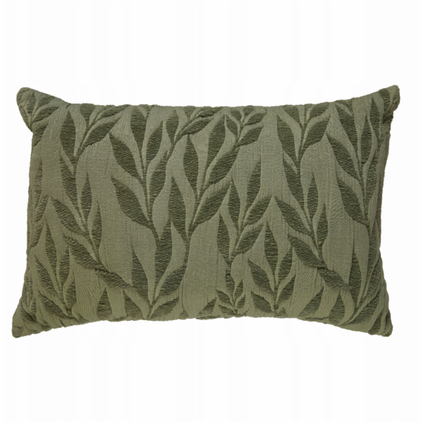 Atmosphera Dekorativní polštář LETHO, zelené listy, 38 x ...