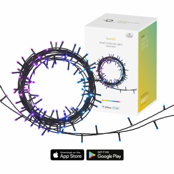 Hombli smartes Weihnachtslicht RGB - Doppelpack