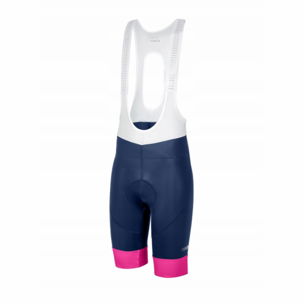Cyklistické šortky zeroRH+ Logo DARK BLUE/FUCSIA - L