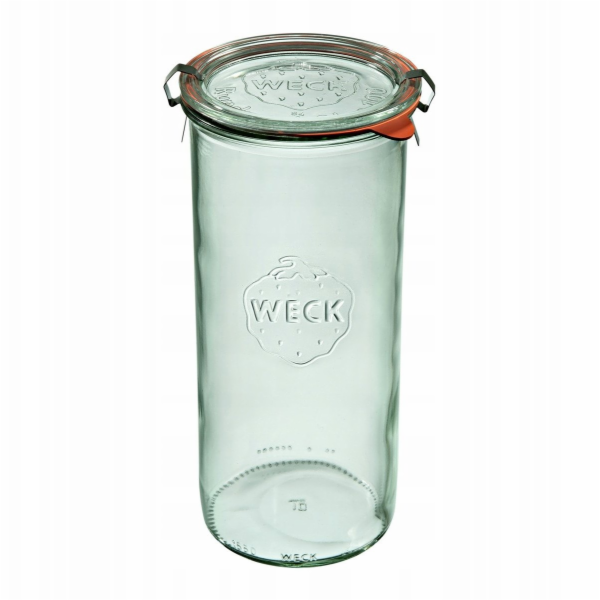Weck Válcová nádoba 1500 ml (6 ks), pokojová, ušní, x2