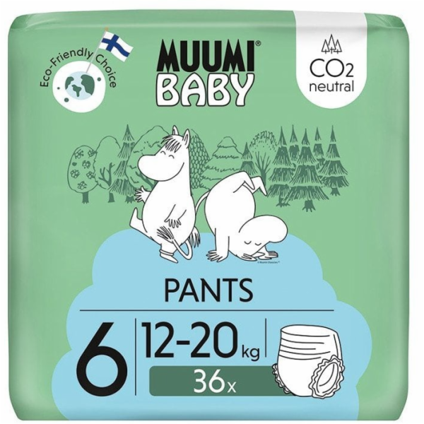 Kalhoty Muumi 6, 12-20 kg, 36 ks.
