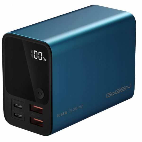 Powerbanka GoGen PB270001BL 27000mAh modrá