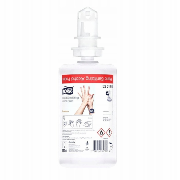 Tork – Pěna pro hygienickou dezinfekci rukou – 950 ml