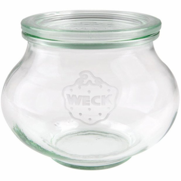 Weck Dekorativní sklenice 560 ml s víčkem - balení 6 ks