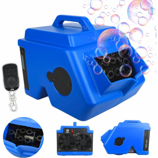 LIGHT4ME BUBBLE BLUE DOUBLE dvojitý výkonný dálkový ovlad...