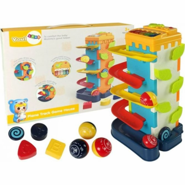 Lean Sport Ball Slide Vzdělávací třídič kostek s klavírem...