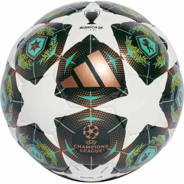 Fotbal adidas UCL Pro Sala 24/25 zelenobílý JH1294 FUTS