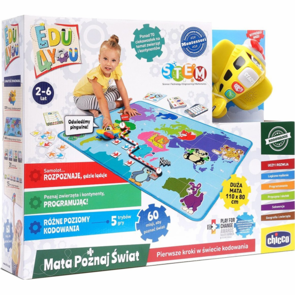 Chicco Mat Objevte svět - Hrajte si a programujte Chicco
