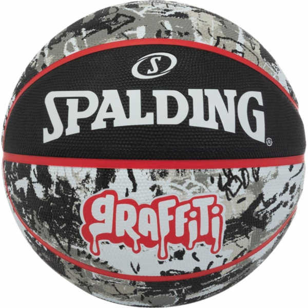 Spalding Graffiti míč Spalding 84378Z Černá 7