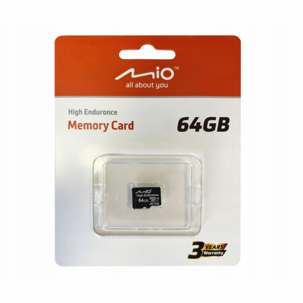Mio Paměťová karta MiVue MicroSD, 64 GB | Mio