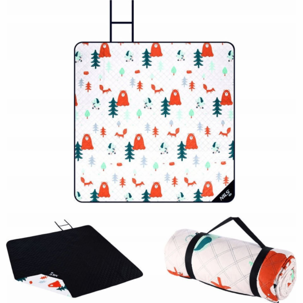 Nils Extreme NC8028 LESNÍ PIKNIKOVÁ DEKA 195X200 CM NILS ...