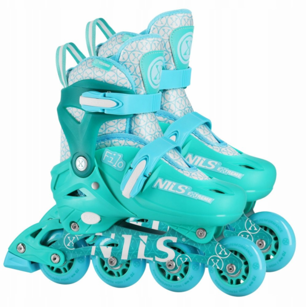 Nils Extreme Rekreační nastavitelné kolečkové brusle NA13...