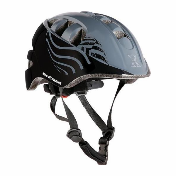 Nils Extreme MTW08 ČERNÁ VELIKOST. DĚTSKÁ PŘILBA NILS EXT...