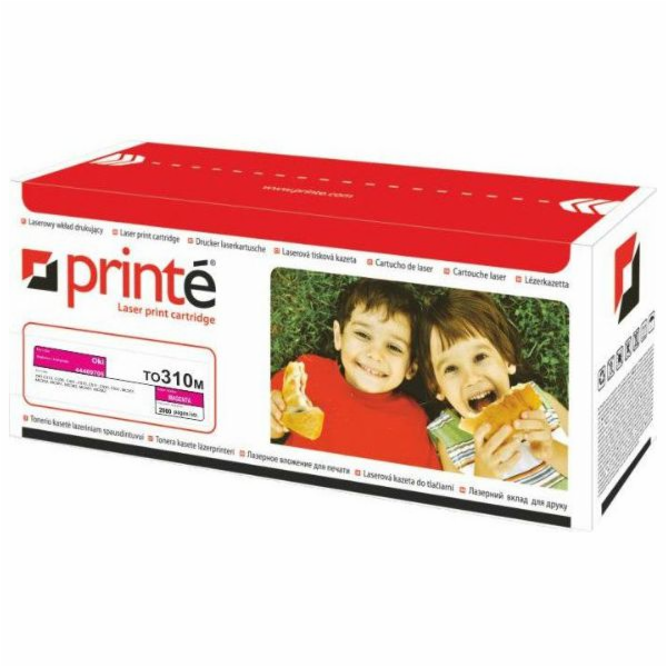 Printe Toner TO310M, purpurový, náhradní 44469705 (TO310M)