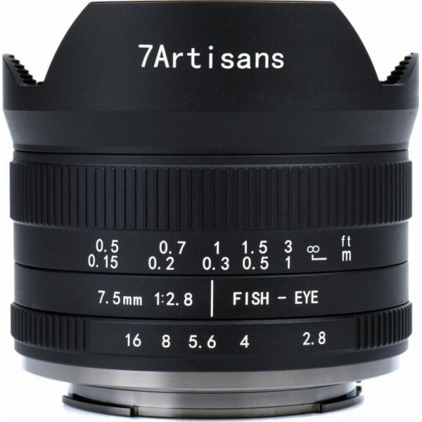 7Artisans Objektiv 4/3 7,5 mm F/2,8 II