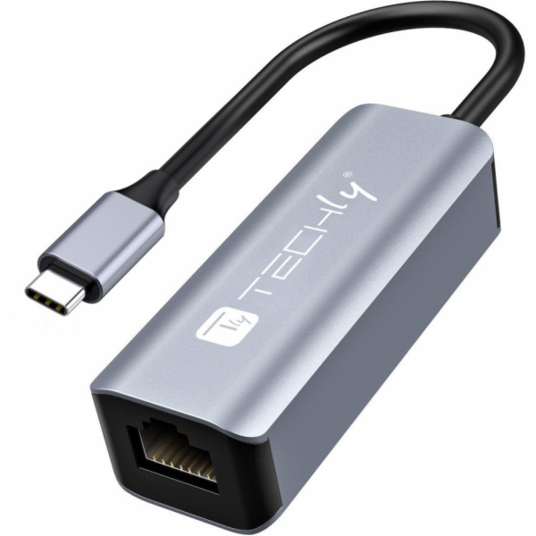 Techly Síťová karta Adaptér Techly USB 3.1 typu C na RJ45