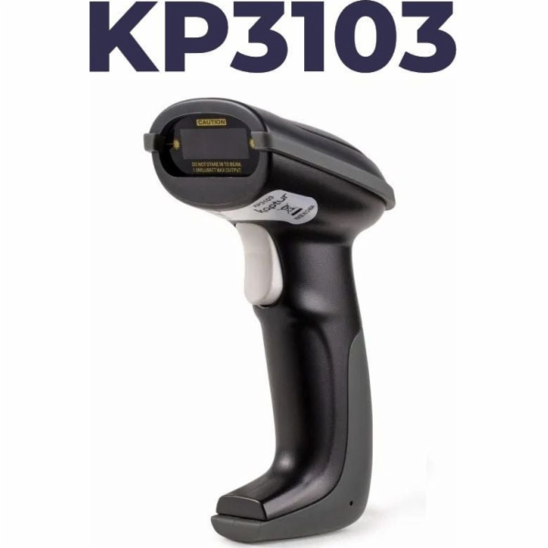 Kabelová 1D čtečka čárových kódů s krytem (KP3103)