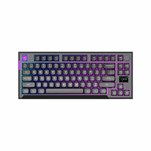 PREYON Klávesnice SILENT CLAW TKL Gateron Brown Pro 3.0 s...
