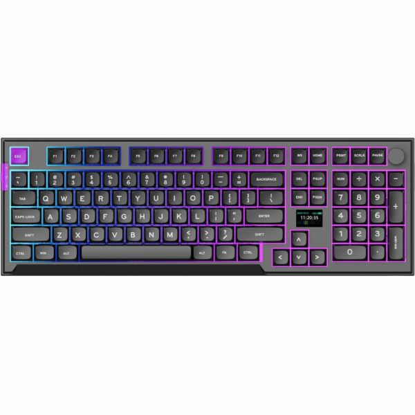 PREYON Klávesnice SILENT CLAW Gateron Red Pro 3.0 s těsněním