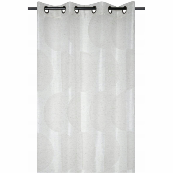 Fabryka Firan Záclona s očky, MARTIAL, 140 x 260 cm