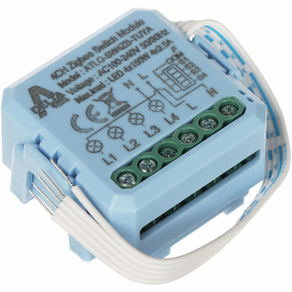 Atlo INTELIGENTNÍ SPÍNAČ SW4ZB-TUYA ZigBee, Tuya Smart