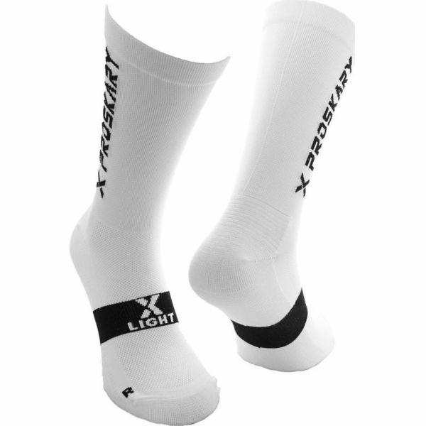 Proskary Ponožky X-Light bílé protiskluzové 41-47 Proskary