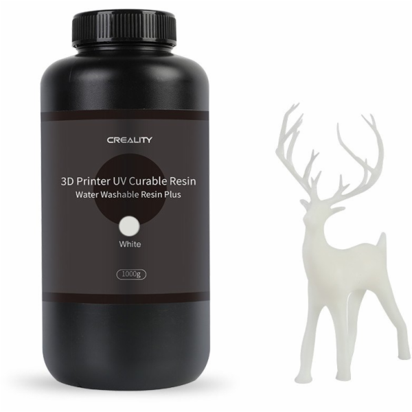 Creality Pryskyřice Water Washable Plus, 1 kg, bílá (3302...