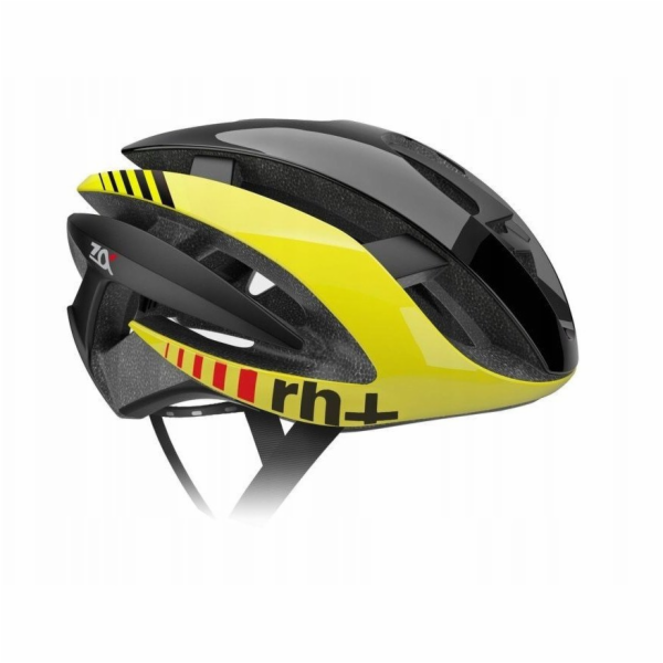 RH+ Cyklistická helma zeroZ Alpha LESKLÁ ČERNÁ/LESKLE ŽLU...