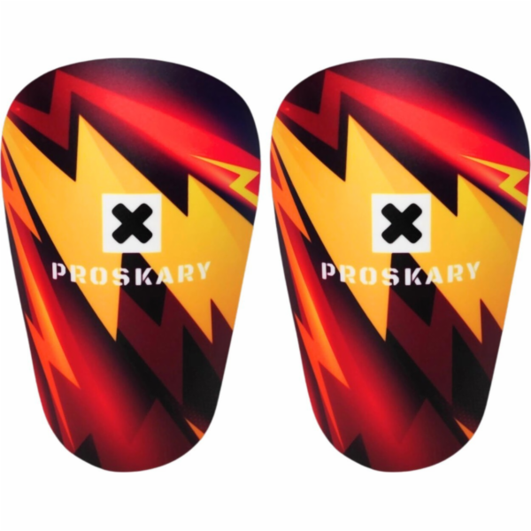 Proskary Chrániče holení Comic na fotbal černo-oranžové 1...