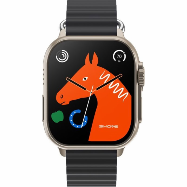 Rubicon Chytré hodinky RNCF17 černé (RNCF17)