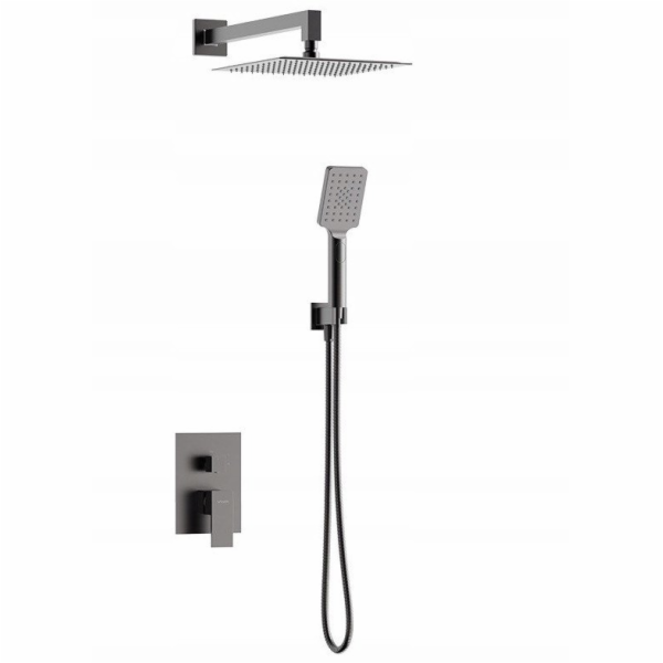 Valvex Podomítková sprchová sada ARS, stříbrná 2420290